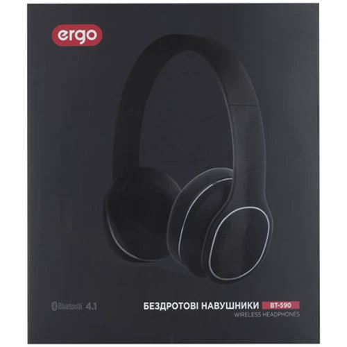 Навушники Ergo BT-590 Black: Опір навушників (Ом) 32