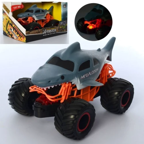 Дитячий іграшковий джип Акула Bambi 218DG зі звуком та світлом: Виробник Bambi