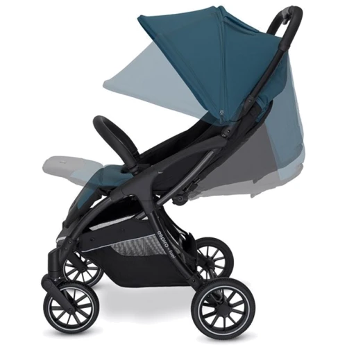 Прогулочная коляска Espiro Fuel 05 Deep Turquoise: Материал колес полиуретан