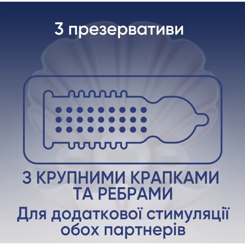 Презервативы латексные с силиконовой смазкой Contex №3 Extra Sensation