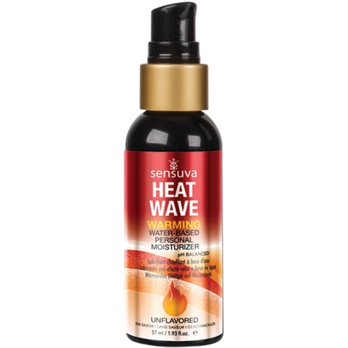 Лубрикант на водній основі Sensuva - Heat Wave Warming (57 мл), без гліцерину та парабенів: Для кого унісекс