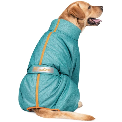 Комбинезон Pet Fashion Cold S2 такса бирюза (4823082425389): Длина спины 38-40 см