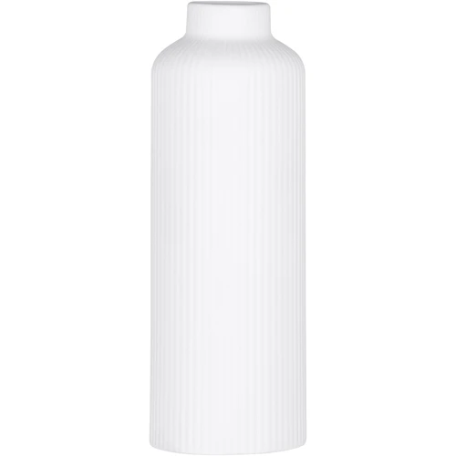 Ваза Ardesto Liguria 8х22.7 см белая (AR3803W)