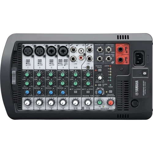 Мобильный акустический комплект YAMAHA STAGEPAS600BT: Аналоговые входы 4 x XLR-1/4" combo (mic/line/Hi-Z)