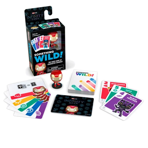 Настільна гра з картками FUNKO Something Wild серії Війна нескінченності - Залізна людина: Вид карточные