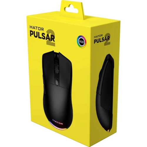 Мишка HATOR Pulsar 2 Black (HTM-510): Максимальна роздільна здатність сенсора, dpi 6200