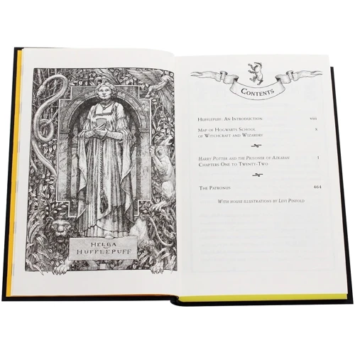 J. K. Rowling: Harry Potter and the Prisoner of Azkaban – Hufflepuff Edition: Обложка Твердая
