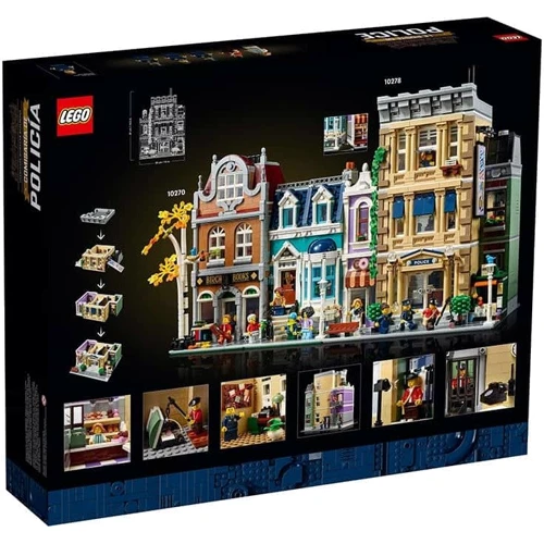 Блочный конструктор LEGO Creator Expert полицейский участок (10278): Серия Creator