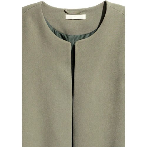 Пальто H&M 4347785 40 зеленое демисезон: Страна производитель Бангладеш