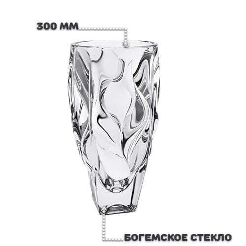 Ваза Bohemia Bamboo 30 см тип 2 (8589): Тип Ваза
