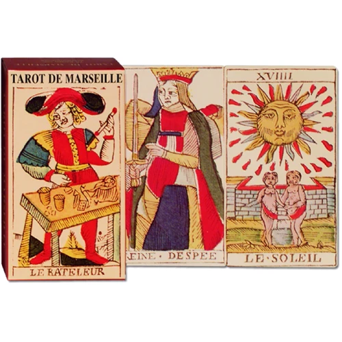 Карты таро Piatnik Марсельское Таро, 1 колода х 78 карт