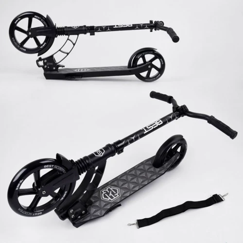 Самокат двухколесный Best Scooter серый (37681): Максимальная допустимая нагрузка, кг 100