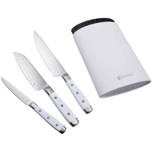 Набор кухонных ножей Bergner Naturally 4 пр. (BG-41051-WH)						: Материал рукояти бакелит