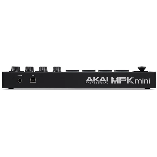 MIDI клавіатура Akai MPK Mini MK3 Black (230876): Роз'єми та інтерфейси USB