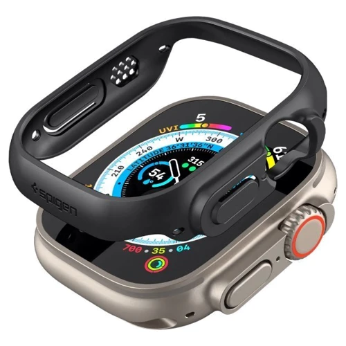 Чехол для Apple Watch Spigen Case Thin Fit Black (ACS05458) for Apple Watch 49mm фото 8