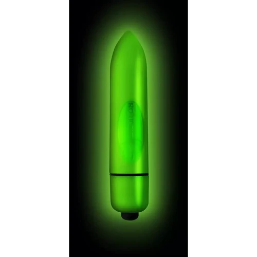 Вибропуля Rocks Off Neon - Halo, светится в темноте