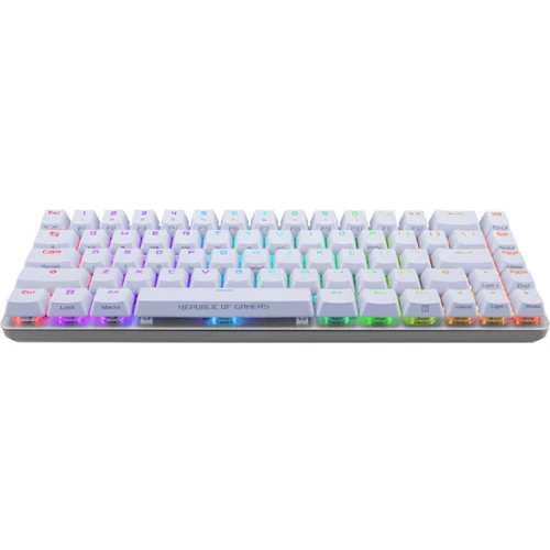 Клавиатура ASUS ROG Falchion Ace NX Red PBT White (90MP0346-BKUA11): Подключение проводное
