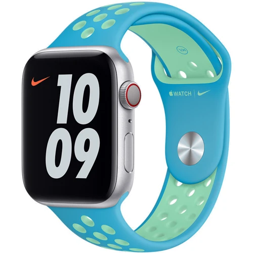 Аксессуар для Watch Apple Sport Band Nike Blue/Green Glow (MJ6L3) for Apple Watch 42/44/45/49mm UA: Производитель Apple