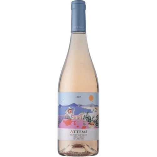 Вино Attems Pinot Grigio Ramato Rose IGT рожеве сухе 0.75 л (VTS2042530)