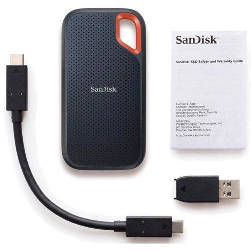 SanDisk Extreme 2TB (SDSSDE61-2T00-G25B): Форм-фактор Portable