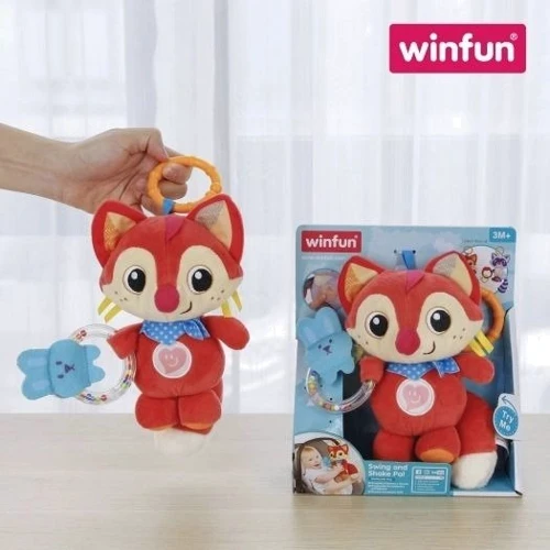 Підвіска брязкальце WinFun Лисичка (720021-NL): Рекомендований вік с рождения