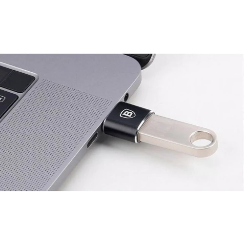 Адаптер Baseus Adapter USB-C to USB Female Black (CATOTG-01) фото 4
