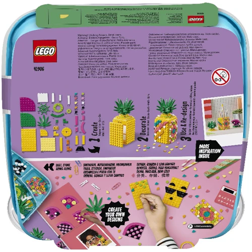 LEGO DOTS Подставка под карандаши «Ананас» (41906): Серия DOTs
