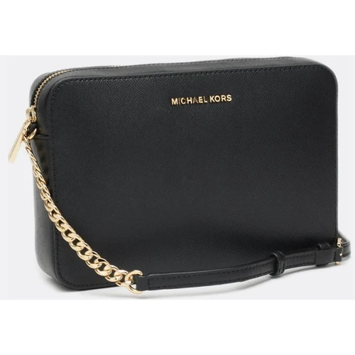 Жіноча сумка крос боді Michael Kors JET SET LG EW CROSSBODY чорна (32S4GTVC3L001): Тип ручки Без ручки, Плечевой ремень, На цепочке