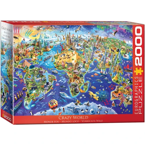 Пазл Eurographics Безумный мир 2000 элементов (8220-5343): Производитель EuroGraphics