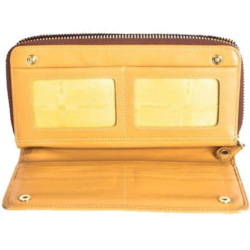 Женский кошелек Wanlima коричневый (W82022679997-light-coffee): Страна производитель Китай