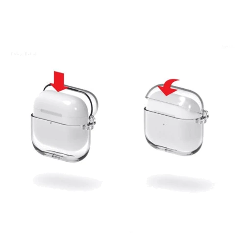 Чехол для наушников Ringke Hinge Clear (RCA4985) for Apple AirPods 3 фото 1