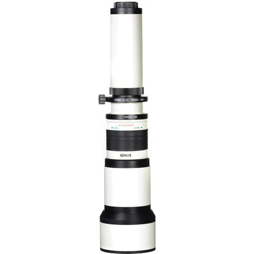 Об'єктив для фотоапарата Bower 650-1300mm f/8-16 Manual Focus T-Mount Lens SLY650T: Діаметр різьби для світлофільтру 95 мм