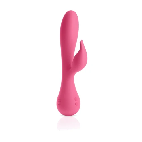 Jimmy Jane Glo Rabbit Heating Vibrator - вибратор-кролик, 10.8x3.8 см