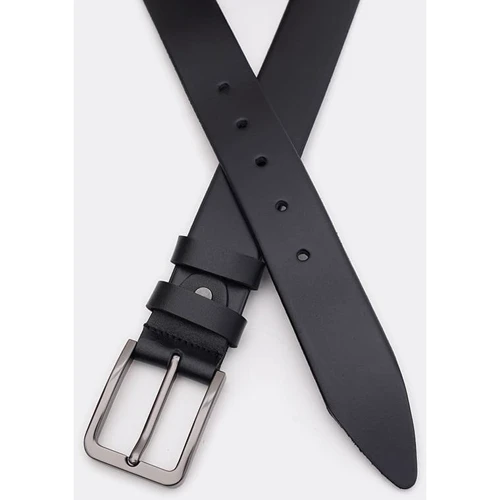 Мужской ремень Borsa Leather черный (115v1fx68-black): Пол Мужской