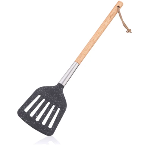 Лопатка з отворами Ardesto Midori 34.8 см чорна (AR1302BP)