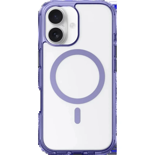 Чехол для iPhone LAUT CRYSTAL MATTER X MagSafe Clear/Violet (L_IP25A_CMX_PU) MagSafe for iPhone 17