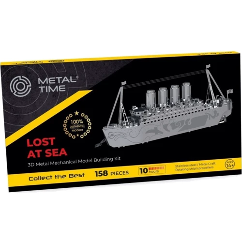Коллекционная модель-конструктор Metal Time Lost at Sea Титаник (MT044) фото 8