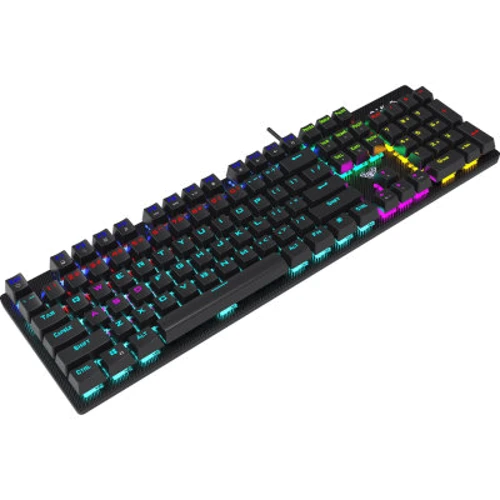 Клавиатура Aula S2022 Keycap KRGD Blue USB UA Black (6948391240527): Тип клавиш механический