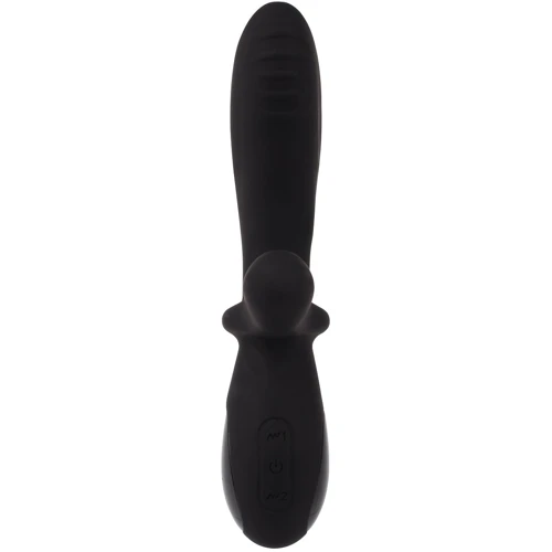 Вибратор с электростимуляцией Chisa Fierce Euphoria Eros Electro Sword Black