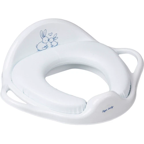 Накладка на унітаз м'яка Tega Rabbits KR-020 white