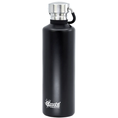 Пляшка для води Cheeki Classic Single Wall 750 мл Matte Black