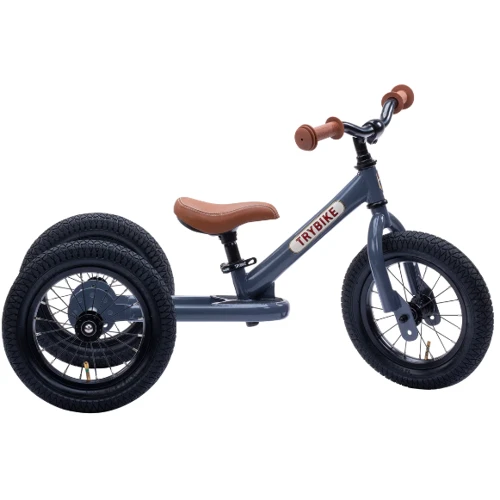 Комплект трехколесный беговел Trybike серый (TBS-2-GRY+TBS-99-TK)
