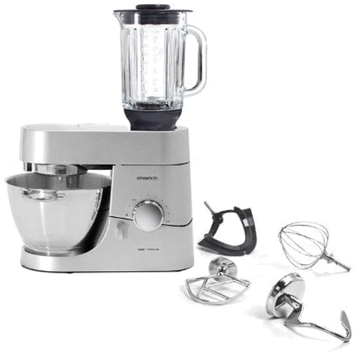 Кухонный комбайн Kenwood KMC 010 + AT358: Объем чаши общий/рабочий: 4.6/2.7 л