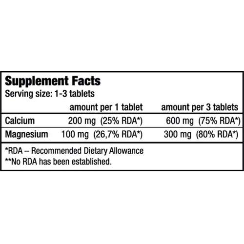 BioTechUSA Coral Calcium-Magnesium 100 tabs: Пол Унисекс
