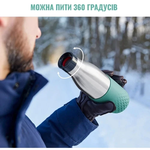 Термос Tefal Термобутылка Bludrop soft touch 700 мл зеленый (N3111210)