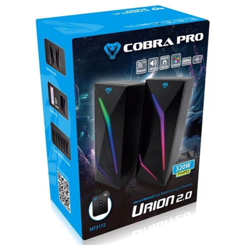 Акустическая система Media-Tech Cobra Pro Urion (MT3172): Материал корпуса пластик