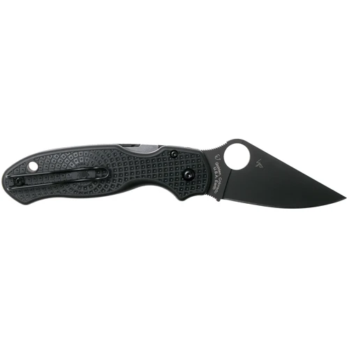Нож Spyderco Para 3 Black Blade FRN: Тип ножа Складной