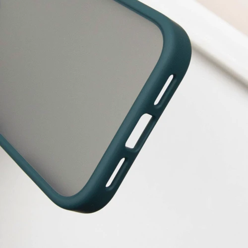 Чехол для iPhone Mobile Case TPU+PC Metal Buttons Green for iPhone 16 фото 5