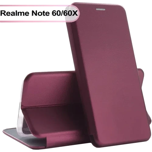 Чехол для телефонов BeCover Book Exclusive Red Wine for Realme Note 60 / 60X (713509)