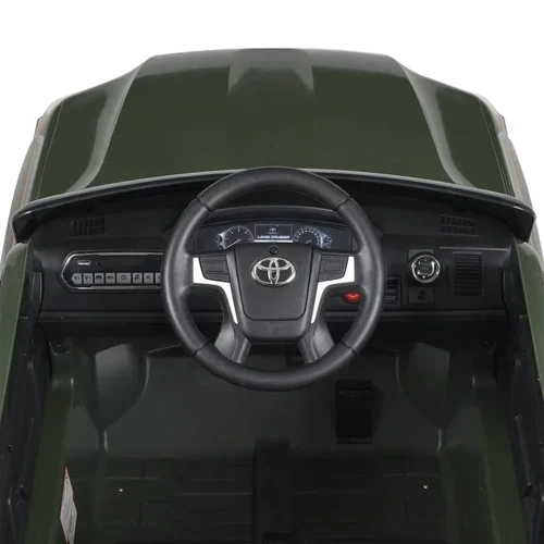 Детский электромобиль Bambi Racer Джип Toyota Land Cruiser, хаки (JJ2022EBLR-10): Материал корпуса пластик